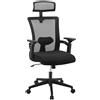 Techly ICA-CT MC016 Sedia da ufficio nera 16 ICA-CT MC016