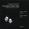 Claudia Santoro Love Songs and Popular Songs (Lamosa, Bratke) (CD) Album