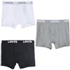 Levi's Lhb Levis 3pk Boxer Brief 9l0311 Intimo Bambini e Ragazzi