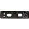 HUIOP Cornice della targa,Telecamera di backup con porta targa europea Telecamera di retrovisione a 12 LED con sensore di parcheggio del sistema radar retromarcia