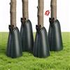 VEVOR Set di Sacco per Irrigazione di Alberi Confezione da 4 pezzi, Sacchi per Irrigazione Alberi a Goccia 3-4 Ore da Giardino Cortile Capienza ca. 75,7 Litri Materiale in PE 190 g/m² con Cerniera