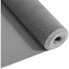 VEVOR Tappeto Antiscivolo Drenante 90 x 500 cm Tappeto a Griglia per Spazi Umidi Piscina Pavimentazione Garage Ristorante Terrazza, Rotolo di Tappetino Grigliato per Aree Umide Drenante, Grigio