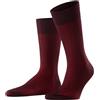 FALKE Fine Shadow M So cotone fantasia 1 paio, Calzini Uomo, Rosso Barolo 8596, 41-42