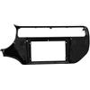 VSESTCDPB Telaio fascia radio Per Kia Per Rio 2015 2016 2017 2 Din Car CD DVD 9 Pollici Telaio Pannello Radio Lettore Audio Dash Trim Kit Facia