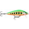Rapala - Countdown pesca ad esca Elite Construction Balsa - Attira Acqua dolce Flowing - Profondità di nuoto 0,9 m - Taglia 4,5 cm / 3,5 g - Fatta in Estonia - Gilded Chartreuse Yamame