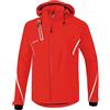 Erima Giacca Tecnica Softshell Giacca, Unisex Bambini, Rosso/Bianco, 164