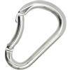 Kong. Paddle Bent Gate. Moschettone in Alluminio con Leva Curva. Versatile. Ampia Apertura 31mm. Carico di Rottura 22kN. Certificato EN 12275/B, UIAA. Made in Italy. Peso 80g.