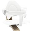 Stokke Nomi Baby Set, Bianco - Fornisce supporto laterale e dorsale mentre il bambino impara a sedersi - Compatibile con tutte le sedie Nomi