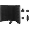 No Microphone Isolation Shield Schermo per Microfono Pieghevole con Triplo Iso7095