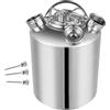 CHIMHOON Botte per la pulizia della birra, 3 teste in acciaio inox, per la pulizia dei tubi della birra, spiedini di birra A, S, G - Impianto di spillatura e tubo della birra, contenitore di pulizia con