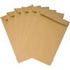 Emerson 20x buste DIN C4 marroni 229 x 324 mm 90g, senza finestra, lembo dritto, autoadesive, formato A4