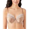 Wacoal Side Note Full Figure Underwire Bra Reggiseno Altamente Coprente Donna (Pacco da 1)