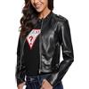 GUESS Montecarla Faux Leather Fitted Jacket Giacca in Ecopelle Donna