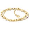 Tommy Hilfiger Bracciale a catena multifilo dorato da donna Tommy Hilfiger