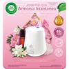 Airwick Air Wick Diffusore di Fragranza con Oli Essenziali - 1 Kit: Gadget piu' Ricarica Fragranza Peonia e Gelsomino, Brown, 2 Unità (Confezione da 1)