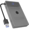 Icybox Box hard disk 2,5 Icybox IB-AC603b-U3 USB 3.2 Gen 1 Typo-A Nero [60979]