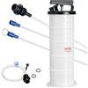 VEVOR Estrattore di Fluidi Pompa a Vuoto di Aspirazione per Cambio Olio di Motore Manuale Capienza Max. 6,5L, Estrattore per Cambio Olio Pompa a Vuoto Kit Evacuazione a Vuoto Aspiraliquidi per Auto