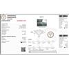 Igi Certificato 0.37 KT 100% Diamante Taglio Rotondo Naturale M/VS1 Tre Ottimo