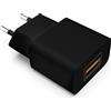 MyGadget Caricatore rapido USB 3.0 Quick Charge 18 W Caricatore per smartphone in nero