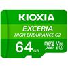 Kioxia Exceria, 64 GB, MicroSD, Klasse 10, UHS-I, 100 MB/s, 50 MB/s