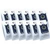 AEG GR201SM - Sacchetti aspirapolvere S-Bag Classic Long Performance, 12 pezzi, 3,5 L, alta aspirazione, lunga durata, filtrazione elevata, compatibili con AEG Electrolux Philips Volta Tornado