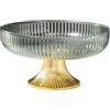 Generic Piatto da Frutta in Plastica con Design Elegante Ed Elegante per Snack, Caramelle, Noci, Bancone della, Vassoio da Frutta, Organizer Decorativo Salvaspazio per Tavolo da Pranzo (Verde)
