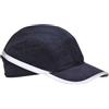 Portwest PW69 Cappellino Vent Cool Pannelli in Mesh Interno Calotta in ABS | Blu navy, Taglia unica, EN 812, Visiera Lunga (7cm), Protezione della Testa, Chiusura in Velcro, Leggero