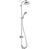 hansgrohe Croma Colonna doccia 220 1 getto Reno, cromo, 27224000