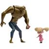 McFarlane Toys - Il nuovo Batman Adventures Killer Croc & Baby Doll, 6 pollici Scala Figura