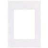 Hama 00063207 Passe-partout, 40 x 50 cm per Foto 30 x 40 cm, Colore: Bianco