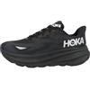 Hoka One One 1141490F-BBLC Clifton 9 GTX Black/Black Women's Scarpe Taglia US 8