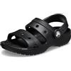 Crocs Classic Sandal T, Sandali Unisex - Bambini e Ragazzi, Nero, 22/23 EU