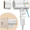 LEBENLANG Phone Capelli Asciugacapelli Ionico 2100W - Incl. Antisfibramento