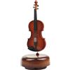SODIAL Carillon per Violino, Carillon Vintage con Base Girevole, Classica B1T27590