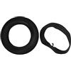 Domary 12 1/2x2 1/4 Camera D'aria per Pneumatici di Ricambio Camera D'aria per Bici Gomma Butilica Ammortizzatore Set di Pneumatici e Tubi Bicicletta Elettrica Stelo Valvola