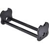 Generic Strumento Rilevatore di Frecce in ABS Leggero e Resistente per Il Rilevamento della rettilineità delle Frecce 10,2x3,3x3,1 Pollici 2 unità (Black)