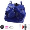 mingzhe Sacca di Stoccaggio dell'Acqua Pieghevole Serbatoio di Emergenza da Campeggio Portatile con Protezione Solare in PVC per la siccità (Blu)