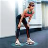 Hidyliu Tavole Rotanti Divise per Rifinitore in Vita per Esercizi di Fitness, Design Leggero e Portatile per Palestra di Casa, 292 * 200 * 4,8 Mm