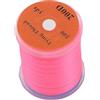 BildeeMait Filo fluorescente 200D, 91,4 m, corpo in nylon per ami da pesca per spigola e luccio, bobina luminosa per la realizzazione di esche