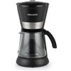 Progress EK6160PVDE Macchina da Caffè Filtro - 1,5 L,10 Tazze, Caraffa in Vetro, Anti-Goccia, Filtro Riutilizzabile, Funzione Mantenimento Caldo per 40 Minuti e Spegnimento Automatico, 1080W