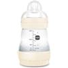 MAM - Easy Start A119 - Biberon brevettato anti-colica con 1 tettarella in silicone SkinSoftTM ultra morbida, per bambini a partire da 0 mesi, 160 ml, neutro, autosterilizzabile in 3 minuti