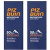 Piz Buin Mountain Suncream SPF50+ 50ml Confezione da 2