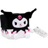 Hello Kitty Cubeez Kuromi 10 cm - Peluche a cubetti, ideale per impilare ed esporre, morbido memory foam per una sensazione schiacciante per gli appassionati e i collezionisti di Hello Kitty