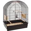 Ferplast Gabbia per Uccelli Parrocchetti e Calopsiti, Accessori Inclusi, 69,5 x 44,5 x h 84 cm.