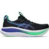 Asics Gel Nimbus 28 Black/Cobalt Burst da Uomo