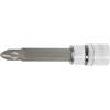 KS Tools 918.1690 CHROMEplus Bussola per Viti a Croce PZ, Lunga, PZ3, 1/2