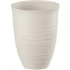 Guzzini - Tierra, Bicchiere Alto in Plastica Riciclata - Bianco Latte, Ø 9.8 x h 12.4 cm | 520 cc - 179500156