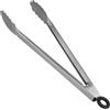 Metaltex - Pinze da griglia Multiuso, in Acciaio Inox, 30 cm, con meccanismo di Blocco, Colore: Argento