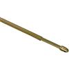 Gardinia Bastone per Tende, Estendibile, Metallo/Plastica, Ottone, 100-160 cm, 2 unità
