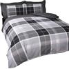Rapport Home Finest Homewares Argyle Tartan Copripiumino Matrimoniale e 2 Cuscini